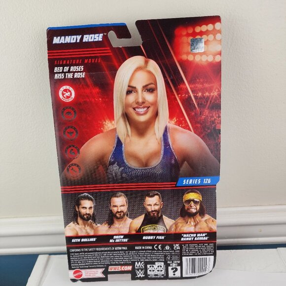 Mattel WWE Mandy Rose Figure Series 126 NWT - Picture 2 of 3